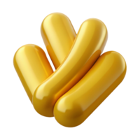 tranquil majestic Flat goldenrod parenthesis. Minimal design, clean lines with Scalable Design. original png