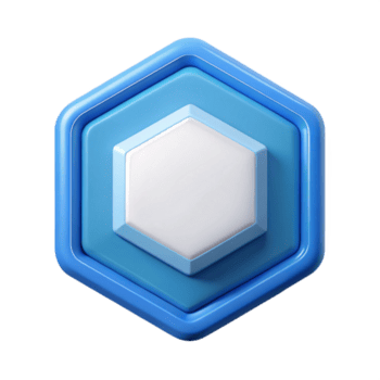 sedutor procurados hexagonal crachá com limpar \ limpo linhas. geométrico, escalável, fresco arestas com escalável Projeto. png