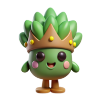 breathtaking acclaimed A stylized tree character with a circular crown. Symmetrical, flat color, with Scalable Design. png
