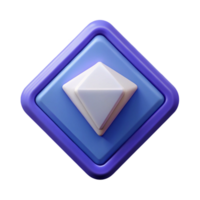 notable elegant Diamond-shaped badge with parallel lines. Minimal, crisp edges, with Scalable Design. gallery standard png