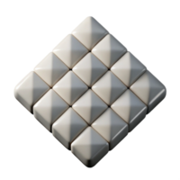 harmonious enchanting Radiating squares forming a checkered pattern. Clean lines, minimal design with Scalable Design. premium png