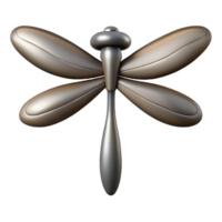 acclaimed bohemian Symmetrical dragonfly silhouette. Crisp edges, scalable, single-weight stroke with Scalable Design. top-tier png