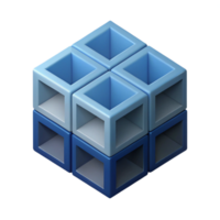 impressive gothic Isometric cube pattern. Clean lines, flat color. Minimal, with Scalable Design. high resolution png