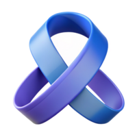 magnificent baroque Abstract shape resembling a ribbon. Clean lines, flat color with Scalable Design. crisp png