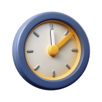 incantevole contemporaneo minimo design di un' orologio con pulito Linee e un' peso singolo ictus con scalabile design. 8 mila png