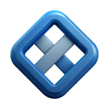 incantevole rustico astratto logo formato di Due intersecano Linee. croccante bordi, minimo, piatto colore con scalabile design. Museo qualità png