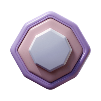 inspirado boêmio octogonal distintivo, peso único AVC. simétrico, plano cor, mínimo com escalável Projeto. 8k png