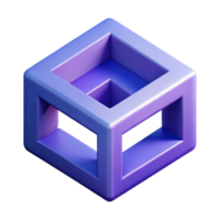 hypnotic intense nordic Isometric abstract geometric shape. Minimal, symmetrical with Scalable Design. flawless png