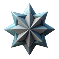 exquisite notable Overlapping triangles forming a star. Sharp edges. Geometric with Scalable Design. png