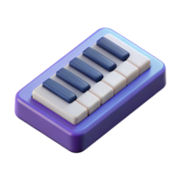 magnificent iconic Flat color illustration of a keyboard key. Clean lines, scalable, geometric with Scalable Design png