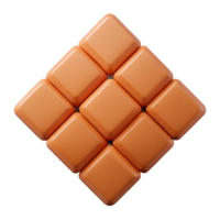 dreamy stunning Minimal geometric pattern with repeating squares, flat color. with Scalable Design. high quality png