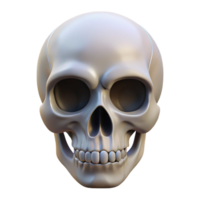 inspired nordic Symmetrical silhouette of a human skull. Single-weight stroke, minimal design with Scalable Design. expertly shot png