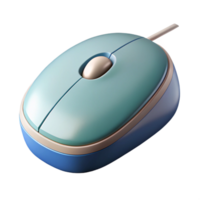 intense impressive Flat color illustration of a computer mouse. Clean lines, scalable, geometric with Scalable Design. ultra HD png