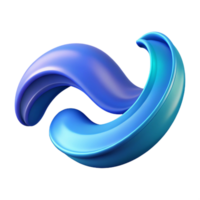 calm sumptuous Scalable logo of an abstract wave. Clean lines, flat color, single-weight stroke with Scalable Design. genuine png
