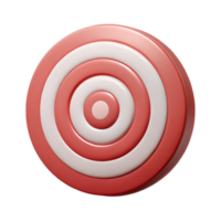 glorious industrial Target icon with concentric circles. Scalable, single-weight stroke, minimal with Scalable Design. high quality png