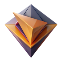 distinguished victorian Abstract geometric composition with triangles. Crisp edges, flat color, with Scalable Design. premium png