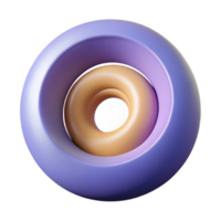 impressive dynamic traditional Abstract composition of overlapping circles. Flat color, scalable, clean lines with Scalable Design. crisp png