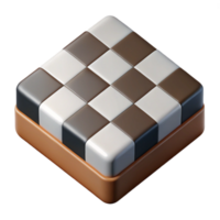 bold impressive Checkerboard pattern with alternating colors, minimal design, with Scalable Design. masterfully captured png