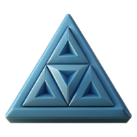 magnificent surreal Tessellating triangle pattern, clean lines, scalable, symmetrical with Scalable Design. authentic png