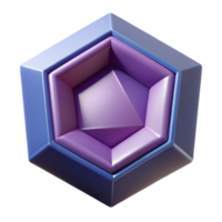 iconic abstract Isometric city block with colorful buildings. Crisp edges, flat color with Scalable Design. expertly shot png