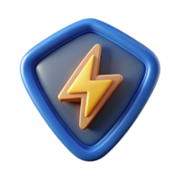 enchanting tranquil organic Triangular badge with a stylized lightning bolt. Crisp edges, flat color, with Scalable Design. studio quality png