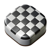 ethereal picturesque Checkerboard pattern. Clean lines, flat color. Minimal, with Scalable Design. high quality png