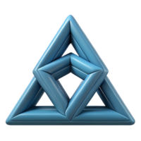 breathtaking mysterious creative Interlocking triangles forming a geometric pattern. Clean lines. Minimal with Scalable Design. detailed png
