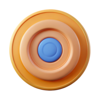 breathtaking rare Circular badge with three concentric circles. Minimal design, crisp edges with Scalable Design. png