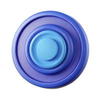 dramatic sumptuous Circular badge with three concentric circles. Minimal design, crisp edges with Scalable Design. precision png