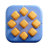 striking exemplary Flat color, geometric pattern of squares and circles. Clean lines, with Scalable Design. png