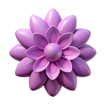 excepcional vintage simétrico flor silhueta. fresco arestas, plano cor, peso único acidente vascular encefálico com escalável Projeto. original png