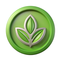 enchanting peaceful rustic Circular logo with a simple, symmetrical leaf design. Single-weight stroke, with Scalable Design. exclusive png