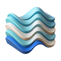 alluring victorian Wave pattern, clean lines, geometric, flat color with Scalable Design. handcrafted png