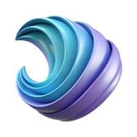 energetic elegant Clean lines forming a stylized, abstract wave. Flat color, with Scalable Design. high resolution png