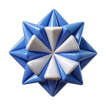 harmonioso encantador rotativo triângulos, simétrico arranjo, peso único AVC. limpar \ limpo linhas com escalável Projeto. original png