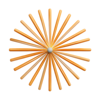 hypnotic creative Radial lines emanating from a central point. Single-weight stroke, clean lines with Scalable Design. museum quality png
