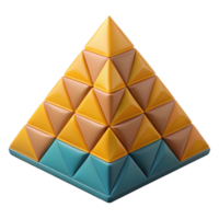 hypnotic coveted Scalable geometric pattern of triangles with flat colors with Scalable Design. png