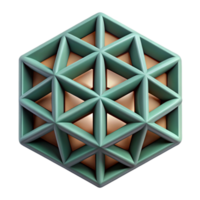 gorgeous traditional Geometric pattern with negative space. Flat color, with Scalable Design. flawless png