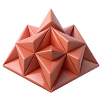 bold immaculate Tessellated triangles forming a larger shape, crisp edges, flat color. with Scalable Design. high resolution png