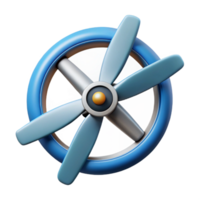 elegant peaceful urban Minimal graphic of a drone propeller. Clean lines, flat color with Scalable Design. sharp png