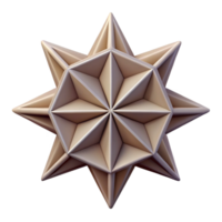 dramatic spectacular Geometric pattern of stars, symmetrical design, flat color. Crisp edges with Scalable Design. artisan png