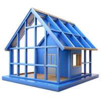 immaculate melancholic urban Scalable blueprint of a house frame. Minimal design, crisp edges with Scalable Design. flawless png