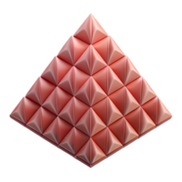 hypnotic elegant Geometric pattern of repeating triangles. Flat color, clean lines, with Scalable Design. sharp png