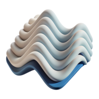 alluring tranquil traditional Minimalist wave pattern, clean lines. Flat color, crisp edges, with Scalable Design. original png