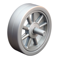elegant classic Technical drawing of a wheel and axle. Clean lines, scalable, minimal with Scalable Design. exclusive png