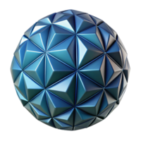harmonious extraordinary Geometric illustration of a sphere. Crisp edges, symmetrical, with Scalable Design. original png