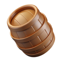fascinating dynamic organic Minimal isometric barrel, single-weight stroke, brown with Scalable Design. gallery standard png