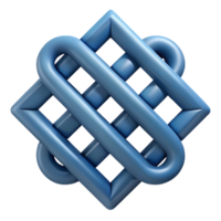 fascinating rustic Geometric pattern of interlocking squares. Clean lines, flat color, with Scalable Design. masterfully captured png
