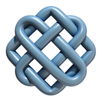 elegant nostalgic art deco Geometric pattern of interlocking squares. Clean lines, flat color, with Scalable Design. flawless png