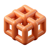 dreamy pristine Interlocking rectangles forming a grid. Crisp edges. Minimal design with Scalable Design. luxury png